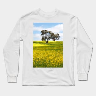 Canola Yellow Long Sleeve T-Shirt